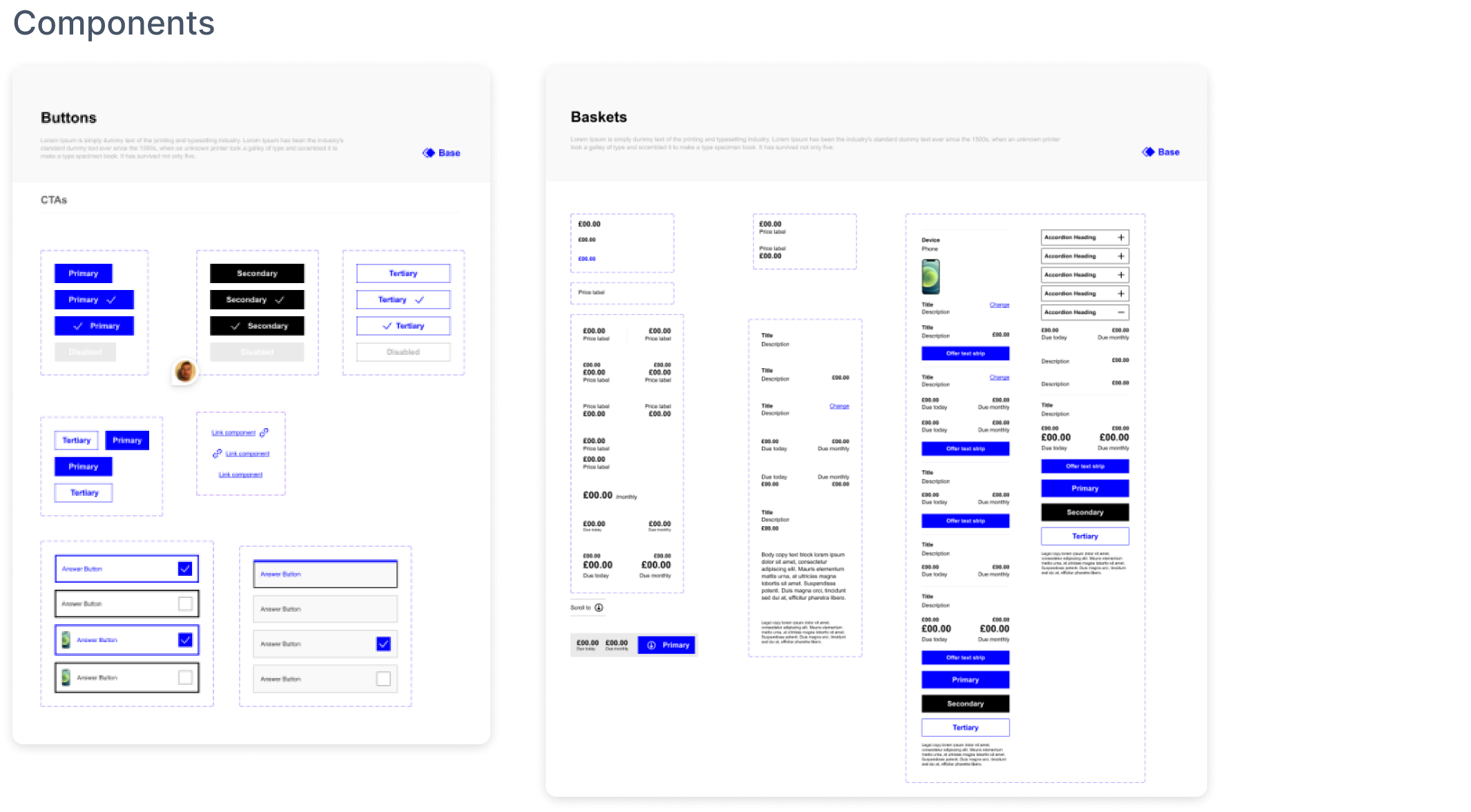 15gifts Figma UI components and templates