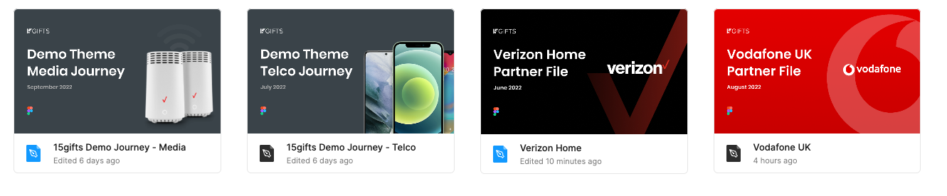 15gifts Partner Themed Versions