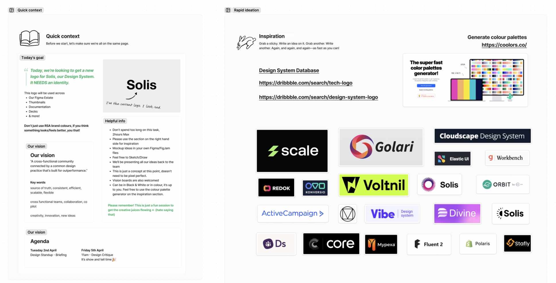Solis branding workshop
