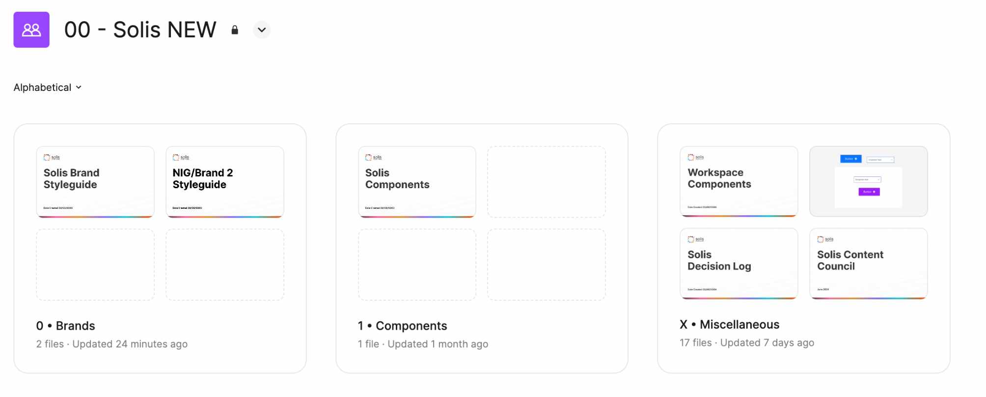 Solis Figma workspace and tooling setup